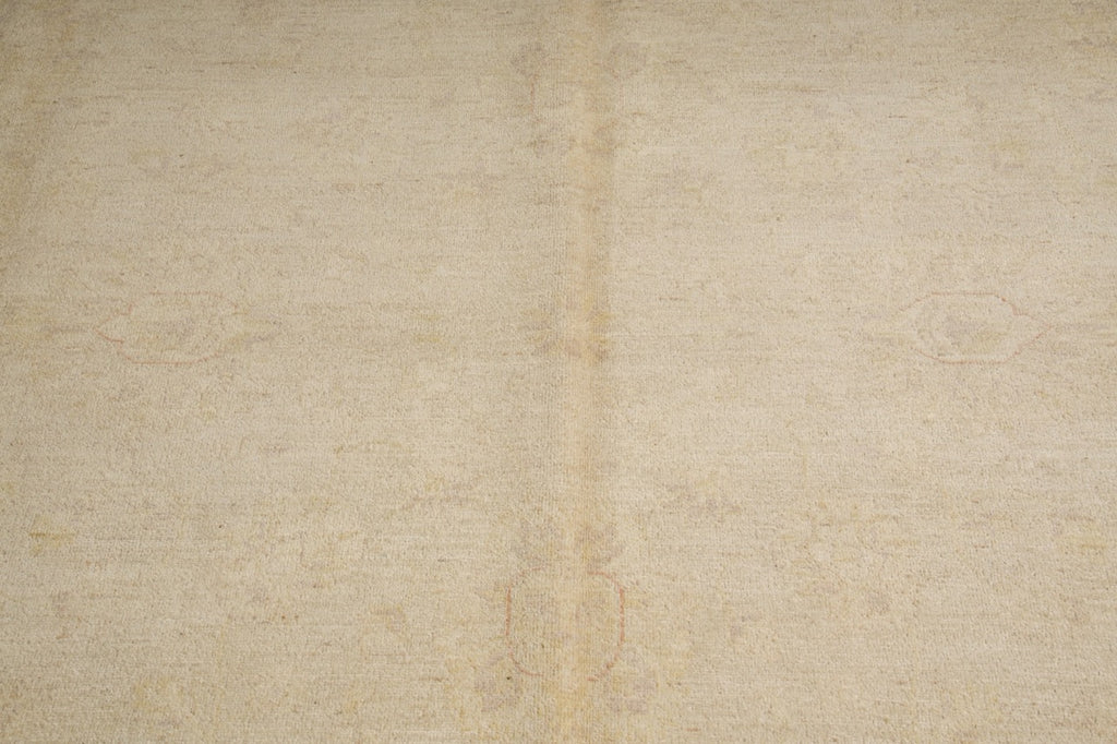 9.1 x 11.9 Neutral Warm Colors Ziglar Chobi Peshawar Rug #PIX-26984