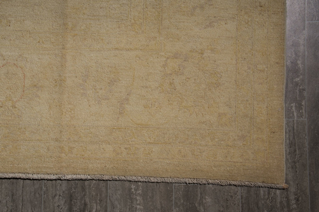 9.1 x 11.7 Natural Ziglar Chobi Peshawar Rug #PIX-29445