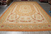 Load image into Gallery viewer, 12 x 18 Fine Flat Aubusson Weave Rug Neutral Beauty #PIX-723