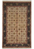 Load image into Gallery viewer, 5.4 x 8.3 Beige Quality Silk &amp; Wool Indian Rug #PIX-804-150