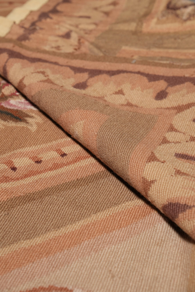 9.9 x 13.6 Fine FLAT WEAVE Aubusson Rug #PIX-10330