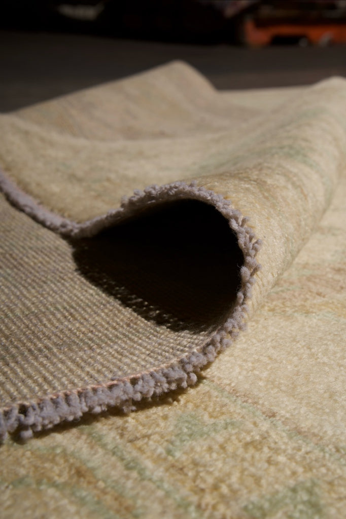 9.0 x 12.0 New Oushak  Natural Hand-Knotted #PIX-26986