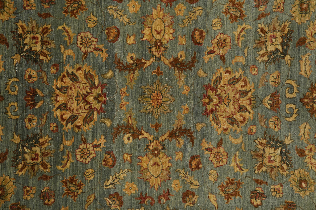 6 x 8.6 Light Blue Gold Quality Jaipur Rug #F-5706