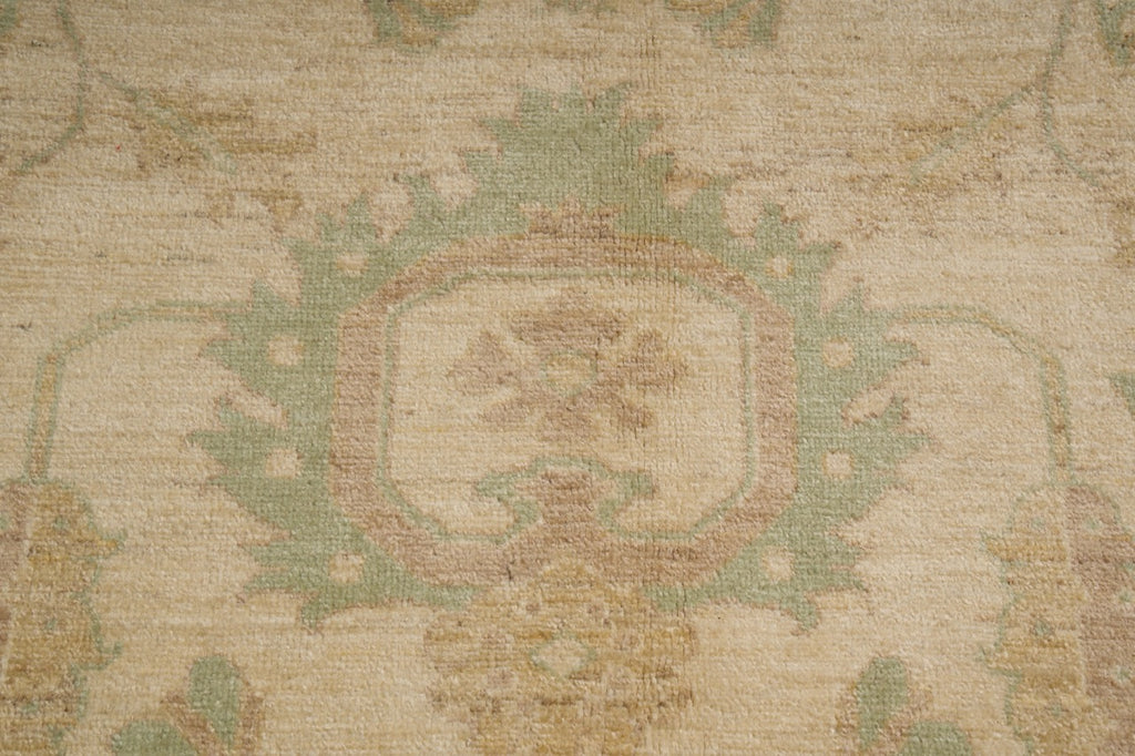 9.0 x 12.0 New Oushak  Natural Hand-Knotted #PIX-26986