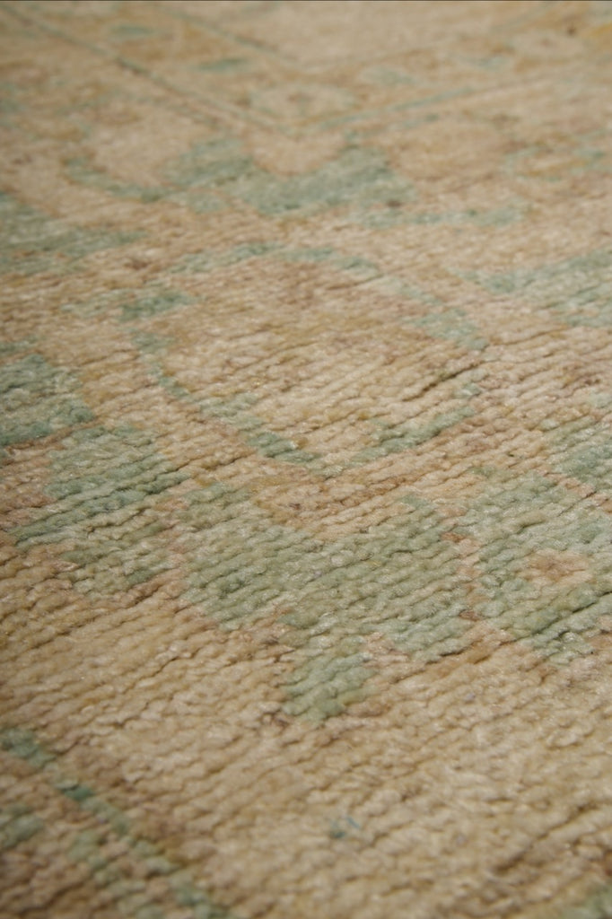 9.0 x 12.0 New Oushak  Natural Hand-Knotted #PIX-26986