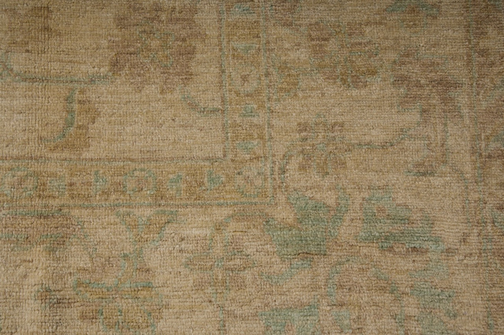 9.0 x 12.0 New Oushak  Natural Hand-Knotted #PIX-26986