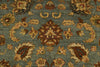 Load image into Gallery viewer, 6 x 8.6 Light Blue Gold Quality Jaipur Rug #F-5706
