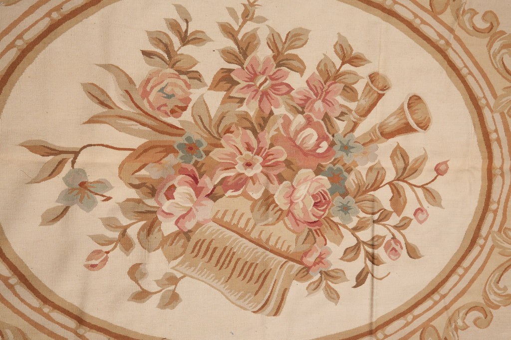 12 x 15 FLAT WEAVE Aubusson Rug #PIX-731