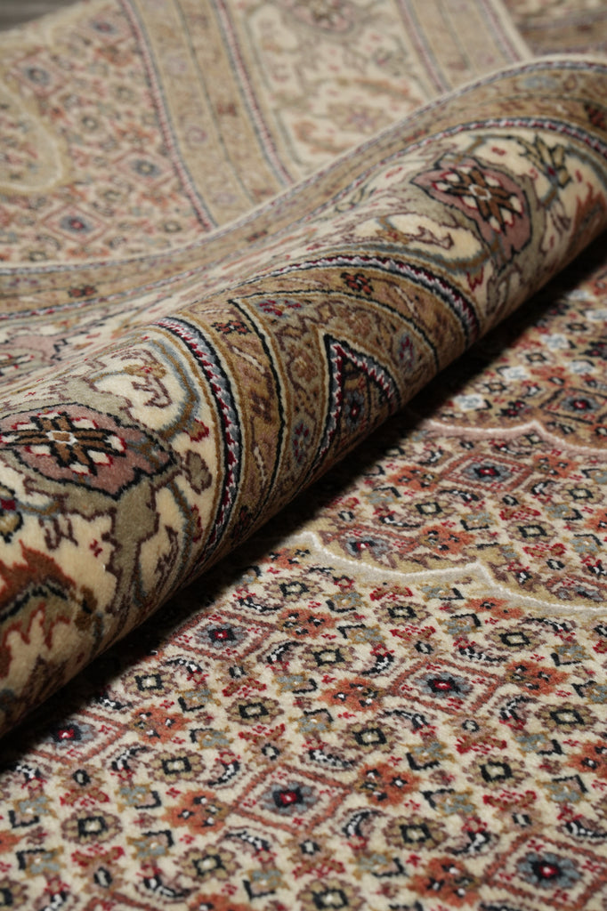 5.6 x 8 Tabriz Mahi Wool & Silk Rug #PIX-16787