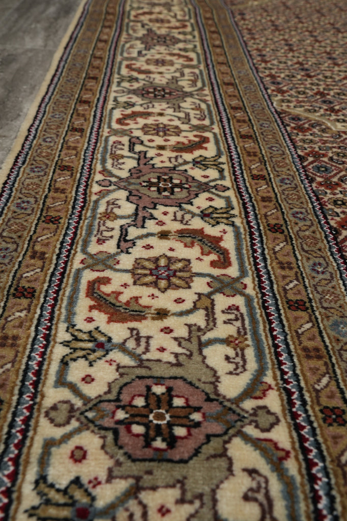 5.6 x 8 Tabriz Mahi Wool & Silk Rug #PIX-16787