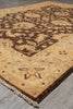 Load image into Gallery viewer, 4 x 5.6 Brown Zigler Chobi Rug Natural Wool #PIX-25378