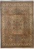 Load image into Gallery viewer, 8.10 x 12.1 Fine Quality Wool Hand-Knotted Rug Fascinating Details Neutral Colors #PIX-23938