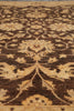 Load image into Gallery viewer, 4 x 5.6 Brown Zigler Chobi Rug Natural Wool #PIX-25378