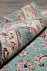 Load image into Gallery viewer, 4 x 4.7 Green Handmade Wool Rug #F-4644