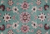 Load image into Gallery viewer, 4 x 4.7 Green Handmade Wool Rug #F-4644