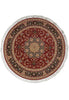 Load image into Gallery viewer, 6 x 6 Round Silk Handmade Rug Signed Beautiful #58697