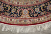 Load image into Gallery viewer, 6 x 6 Round Silk Handmade Rug Signed Beautiful #58697