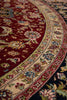 Load image into Gallery viewer, 6 x 6 Round Silk Handmade Rug Signed Beautiful #58697