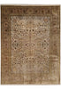 Load image into Gallery viewer, 9.4 x 12 High Quality Wool And Silk Hand-Knotted Rug Fancy Details Neutral #PIX-804-164