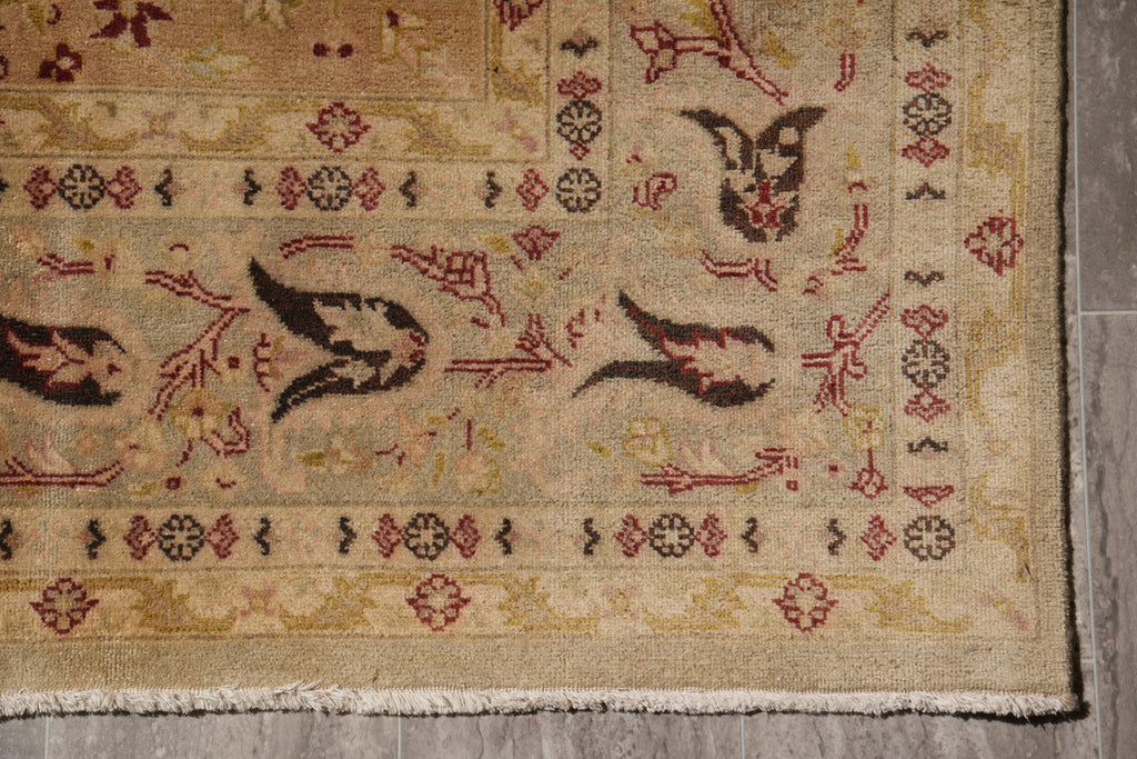 8 x 10  New Handmade Quality Natural Wool Wine Weave #PIX-15571