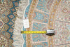Load image into Gallery viewer, 6 x 6 Feet Round Silk Rug Dom Esfahan Pattern #59127