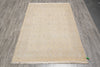 Load image into Gallery viewer, 4 x 6 Wool and Silk  Two Tone Pastels Light Colors Fine Handmade Rug Modern Transitional #B-75057
