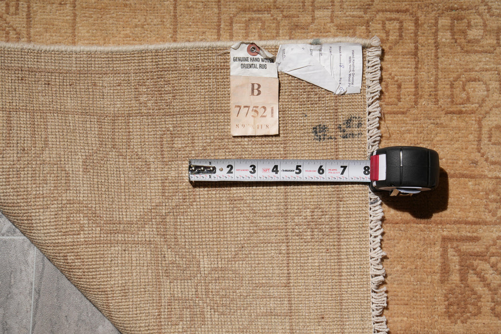 8.9 x 11.8 Neutrals Chobi Ziglar Rug Natural Wool #B-77521