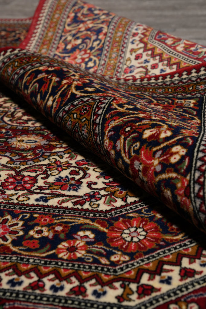 4.7 x 7 New Handmade Qom Rug #F-4645