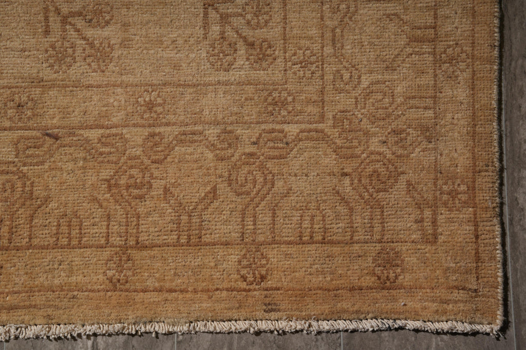 8.9 x 11.8 Neutrals Chobi Ziglar Rug Natural Wool #B-77521