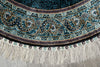 Load image into Gallery viewer, 4 x 4 Feet Round Beuatiful Silk Round Rug Blue #59514