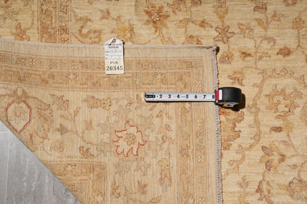 8 x 10 Neutral Colors Handmade Chobi Rug #20345