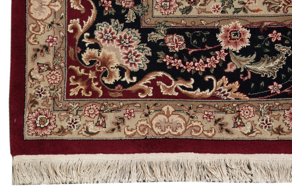 9 x 12 High Quality Wool and Silk Rug #PIX-5868
