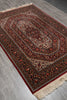Load image into Gallery viewer, 4.7 x 7 New Handmade Qom Rug #F-4645