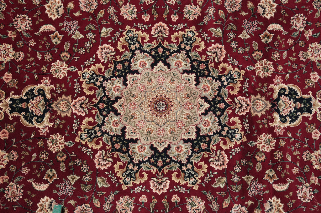 9 x 12 High Quality Wool and Silk Rug #PIX-5868