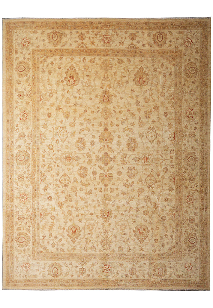 8 x 10 Neutral Colors Handmade Chobi Rug #20345