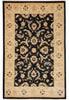 Load image into Gallery viewer, 3.9 x 6 Black Chobi Peshawar Rug