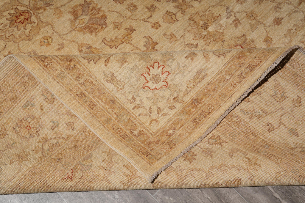 8 x 10 Neutral Colors Handmade Chobi Rug #20345