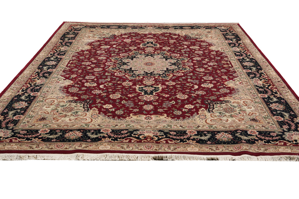 9 x 12 High Quality Wool and Silk Rug 