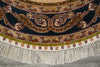 Load image into Gallery viewer, 4 x 4 Feet Round Silk Handmade Rug #59515
