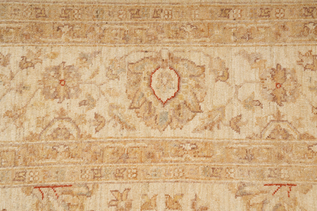 8 x 10 Neutral Colors Handmade Chobi Rug #20345