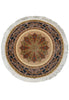 Load image into Gallery viewer, 4' x 4' Round Silk Rug Elegant #59528