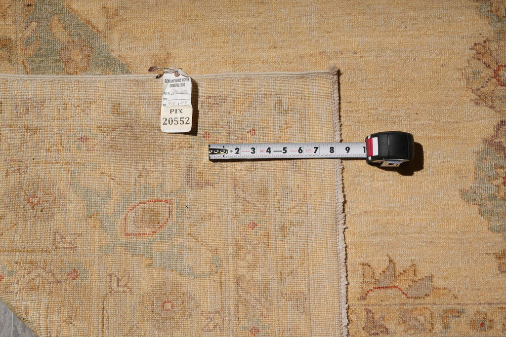 7.10 x 10.8 New Chobi Peshawa Rug New Oushak Medallion Rug #PIX-20552