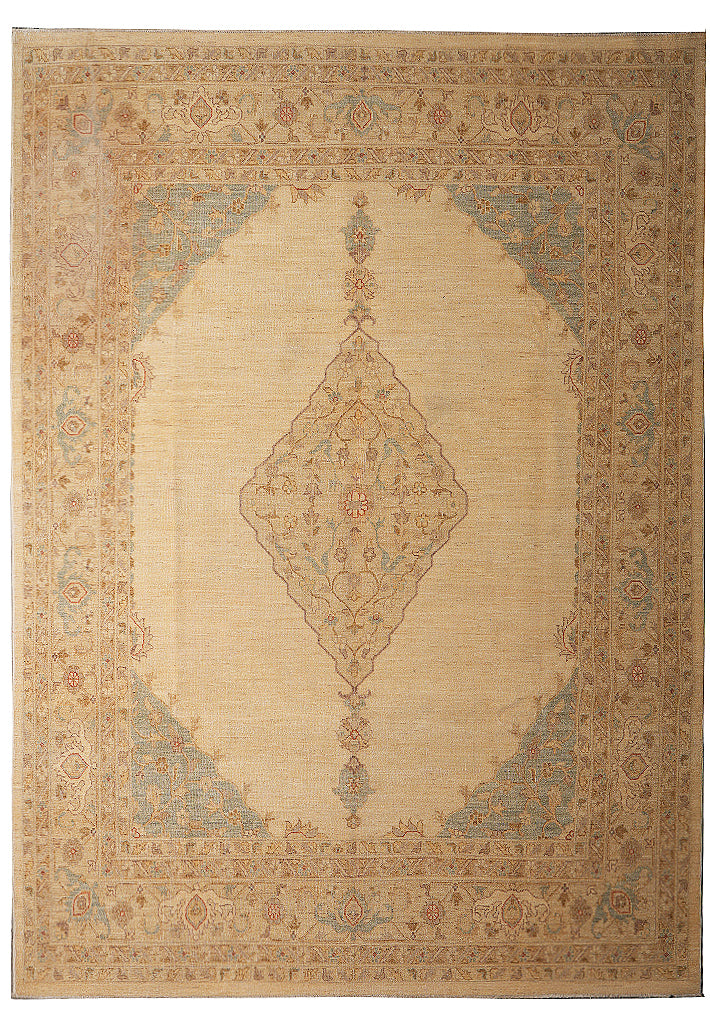 7.10 x 10.8 New Chobi Peshawa Rug New Oushak Medallion Rug #PIX-20552