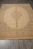 Load image into Gallery viewer, 7.10 x 10.8 New Chobi Peshawa Rug New Oushak Medallion Rug #PIX-20552