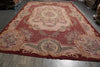 Load image into Gallery viewer, 12 x 18 Large Needle Point French Aubusson Handmade Rug #PIX-5737