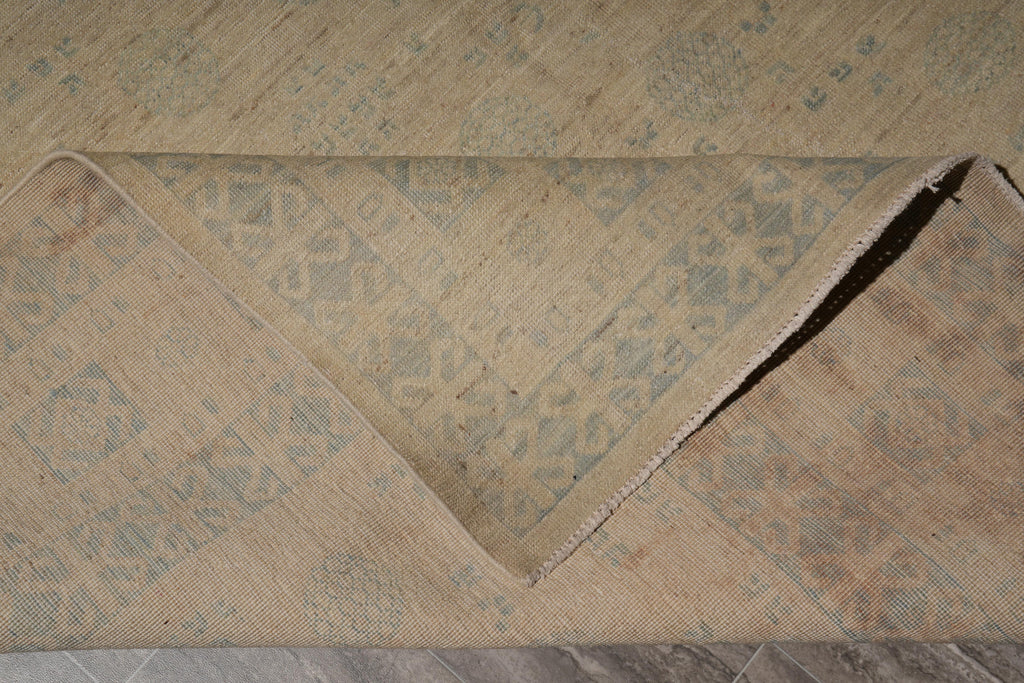 8.0 x 10.9 Natural Wool Quality Ziglar Chobi Rug #F-6394