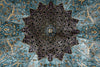 Load image into Gallery viewer, 6 x 6' Feet Round Silk Rug Hereke Pattern #60273
