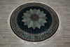 Load image into Gallery viewer, 6 x 6' Feet Round Silk Rug Hereke Pattern #60273