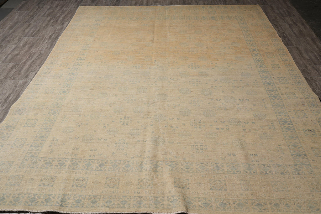8.0 x 10.9 Natural Wool Quality Ziglar Chobi Rug #F-6394