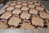Load image into Gallery viewer, 12 x 15 French Country Floral Flat Weave Needle Point Rug #PIX-5738